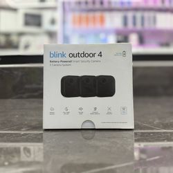Blink Outdoor 4 (3 Camera System)(Used) (Take It Home In Payments/ llévatelo a casa en pagos)