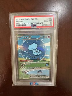 Pokemon Bubble Mew PSA 10 Paldean Fates