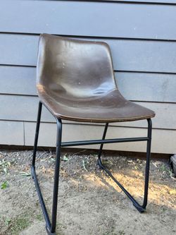 Chair.. brown ..padded