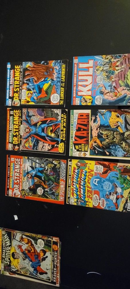 Classic Marvel Comic Books