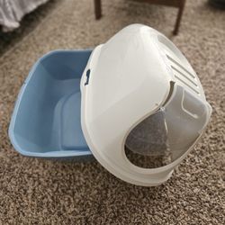 Hooded Cat Litter Pan