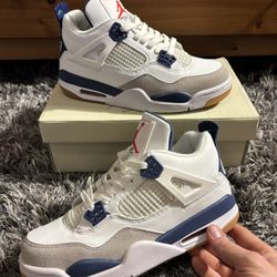 Jordan 4 Navy Blue SB size 8 Men’s Sneakers