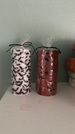 Halloween candles tall