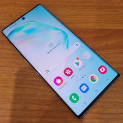Samsung Galaxy Note 10+ Plus 256GB Factory Unlocked ATT Verizon Tmobile Sprint Metro Cricket H2O StraightTalk Red Pocket Family Go Phone Page Plus 