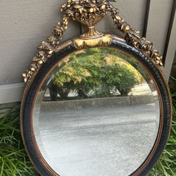 European Mid 20th Century Gilded Mirror 