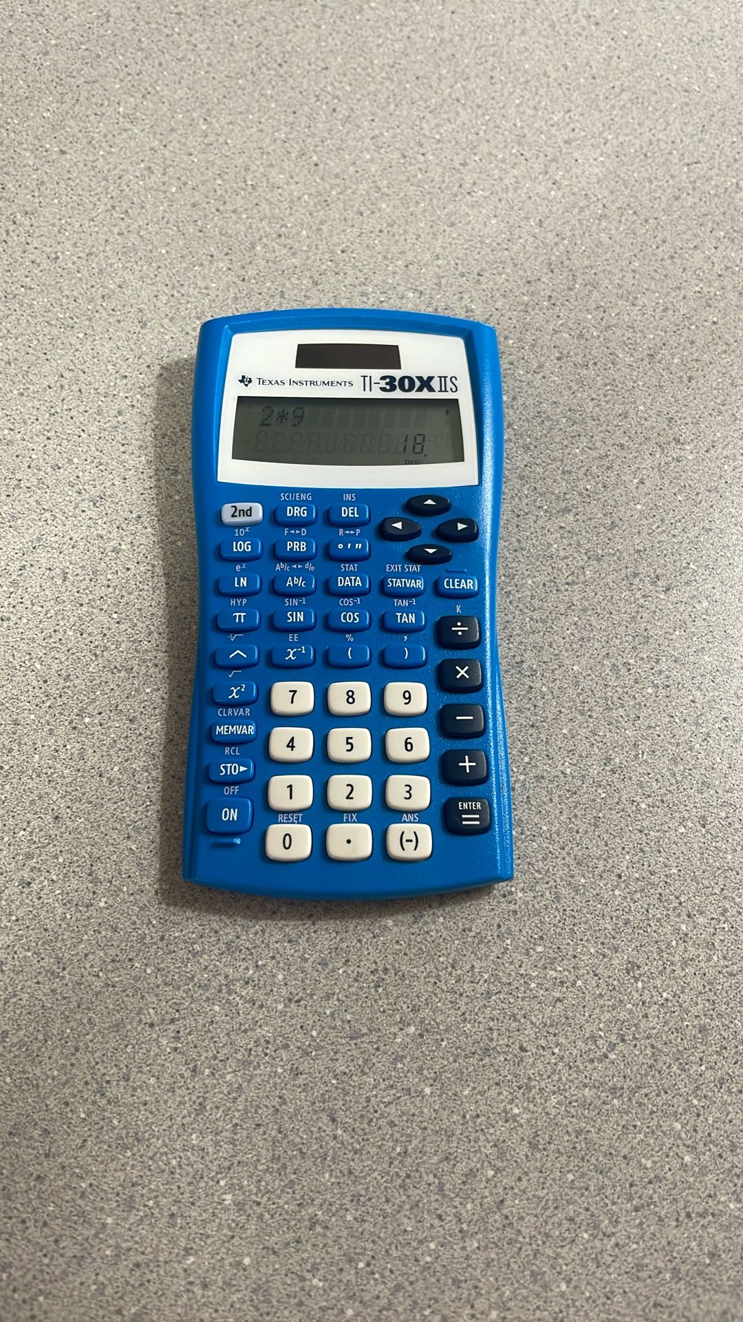 TI-30X IIS Scientific Calculator – Fully Working