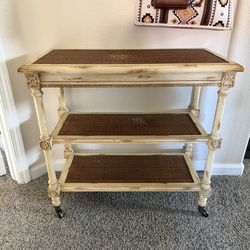 Vintage wooden shelf