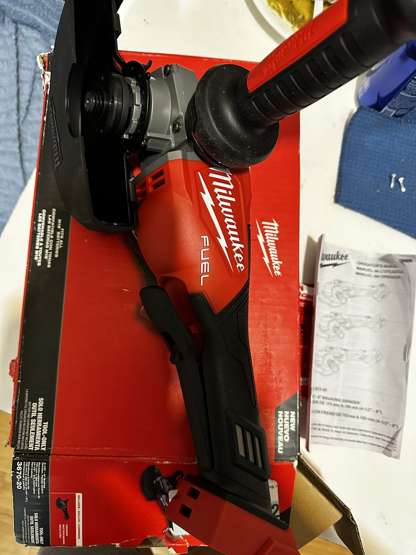 M18 Grinder 6” Disc 