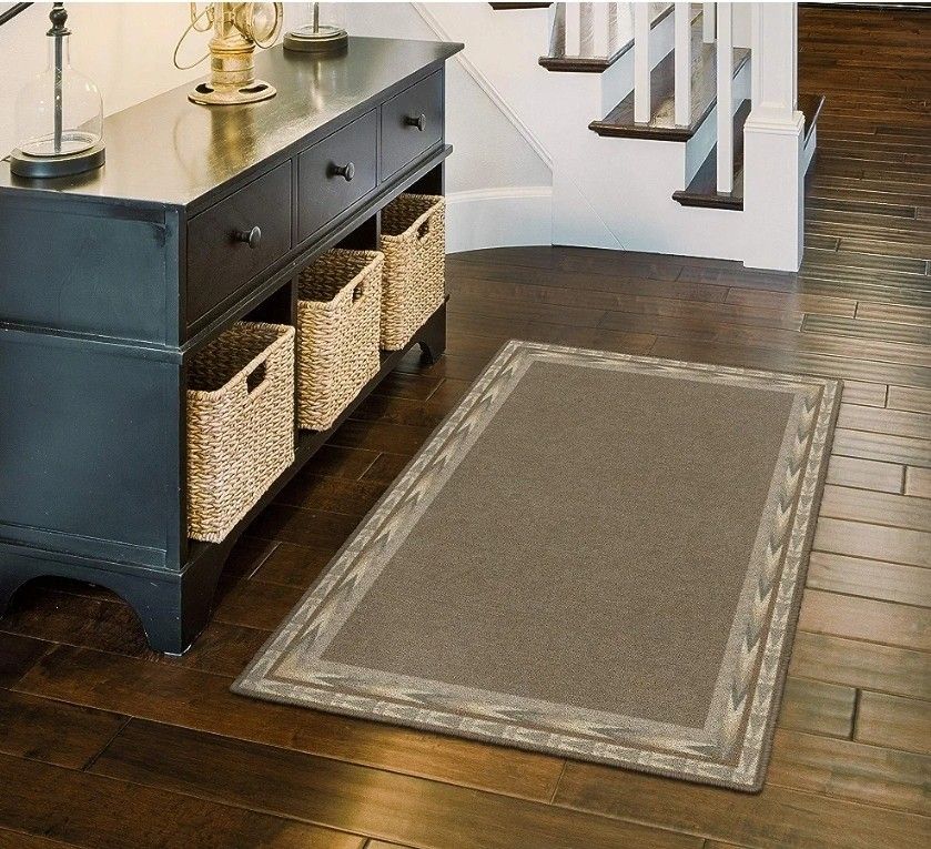 Brumlow MILLS Vernal Home Indoor Area Rug with Traditional Solid Print Pattern for Living Room Decor, Dining Room, Kitchen Rug, or Bedroom Mat, 30" x