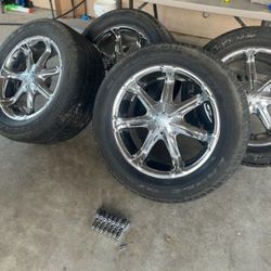 20" Chrome Rims LIKE NEW
