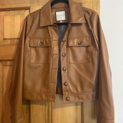 NWOT Women’s Leather Jacket Size M