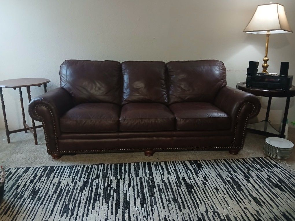 Leather Couch