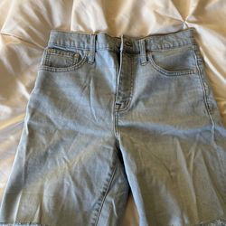 New Madewell Hi Waisted Shorts- size 26