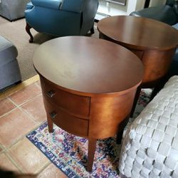 2 Draw Accent Tables , End tables Entry Tables Nightstands
