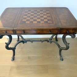 Authentic Theodore Alexander Chess & backgammon table