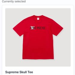 Supreme Skull Tee