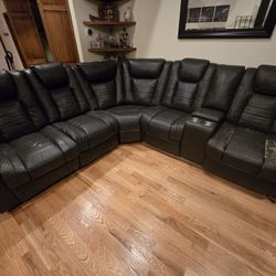 Power Recliner Sectional