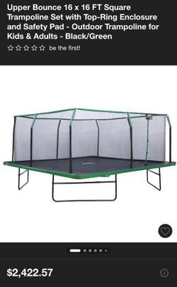 Marchus Upper Bounce 16x16 Ft Trampoline