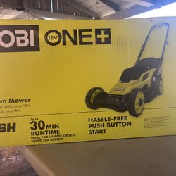 RYOBI ONE 18V Lawn Mower 13”