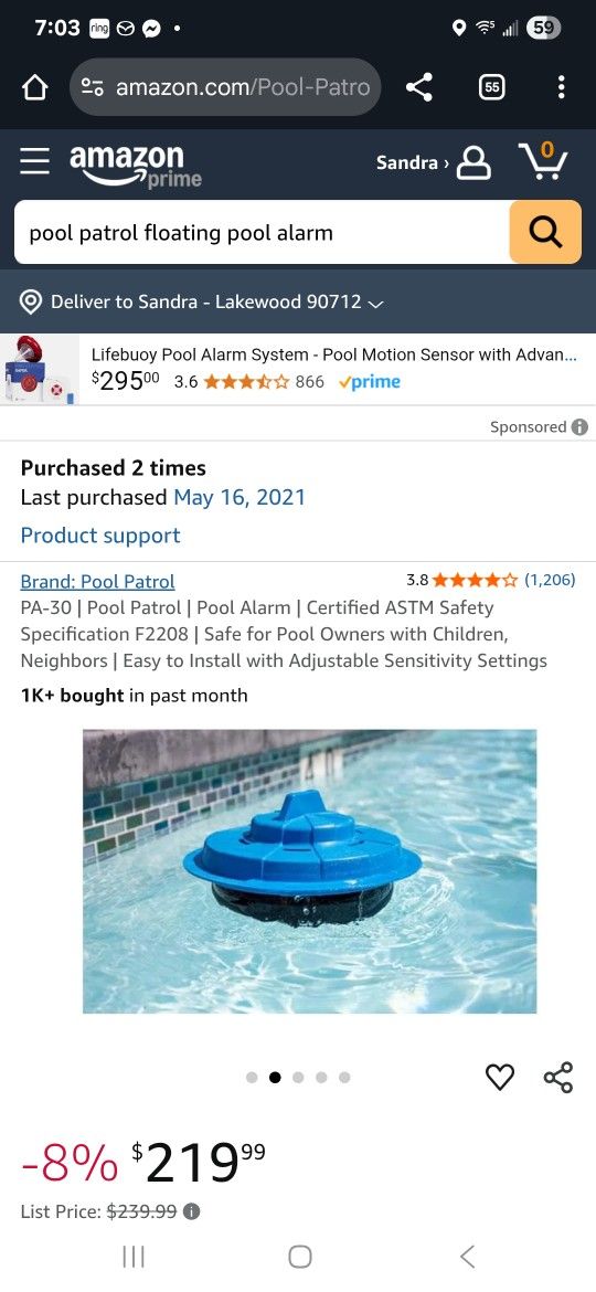 Pool Patrol Alarm System