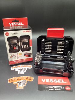 VESSEL IMPACT BALL SCREWDRIVER BITS 52 PCS.**(FINANCIAMOS/FINANCE)**