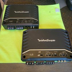 2 AMPLIFIER ROCKFORD FOSGATE 