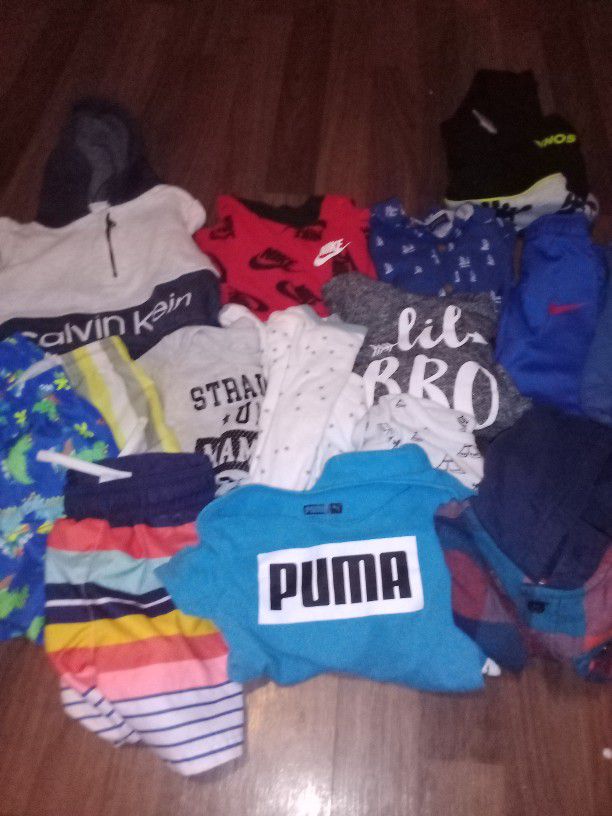 Calvin Klein,Puma, Nautica,Nike,North Face, Burt's Bees Baby Clothes & Other Brands