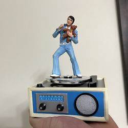 Franklin Mint Elvis Teddy Bear Music Box