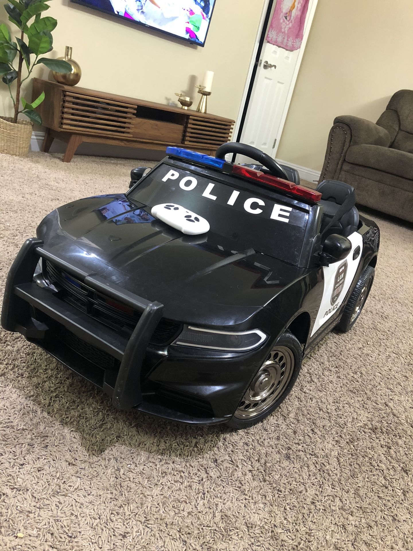 Kids police car