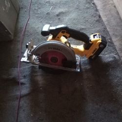 Used Saw New Battery