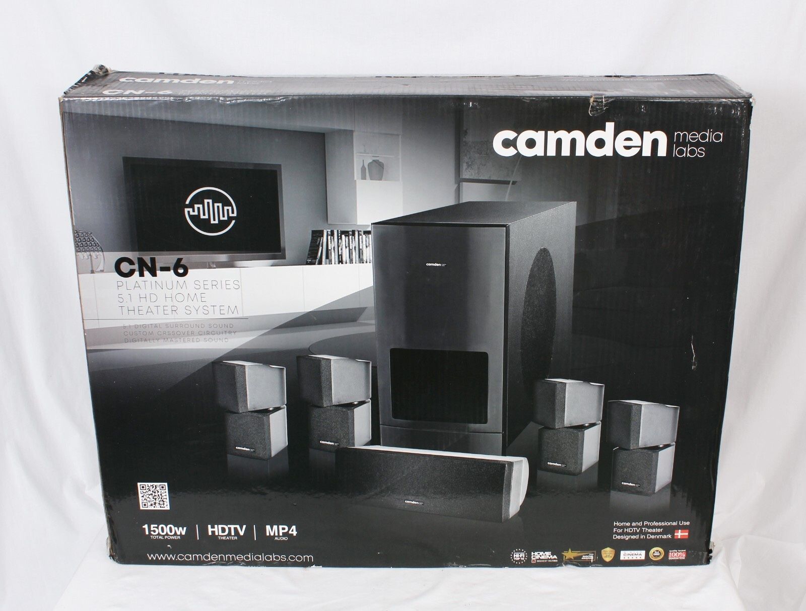 🎧 Camden Platinum Series CN9 15.1 Home Theater System — Open Box NEW 