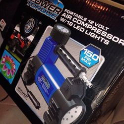 Power Torque Portable Air Compressor 