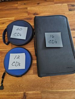 CDs Cases - Holds 48 CDs