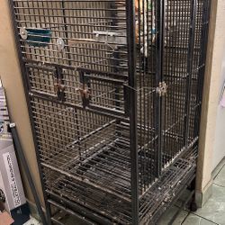 Parrot Bird Cage 24x22x53 Tall 