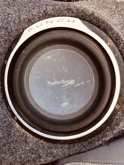 12” Fosgate p3 speaker