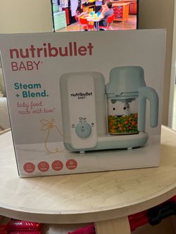 Nutribullet baby steam and blend