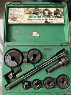 1/2 Inch To 2 Inch Know Out Punch