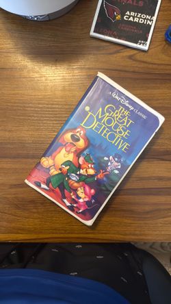 The Great Mouse Detective VHS