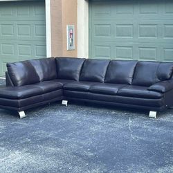Couch/Sofa Sectional - Leather - Delivery Available 🚛