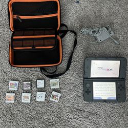 (new) Nintendo 3DS XL + Games + Case Bundle