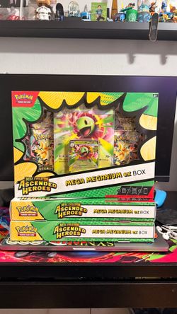 Pokemon Mega Meganium Ex Box