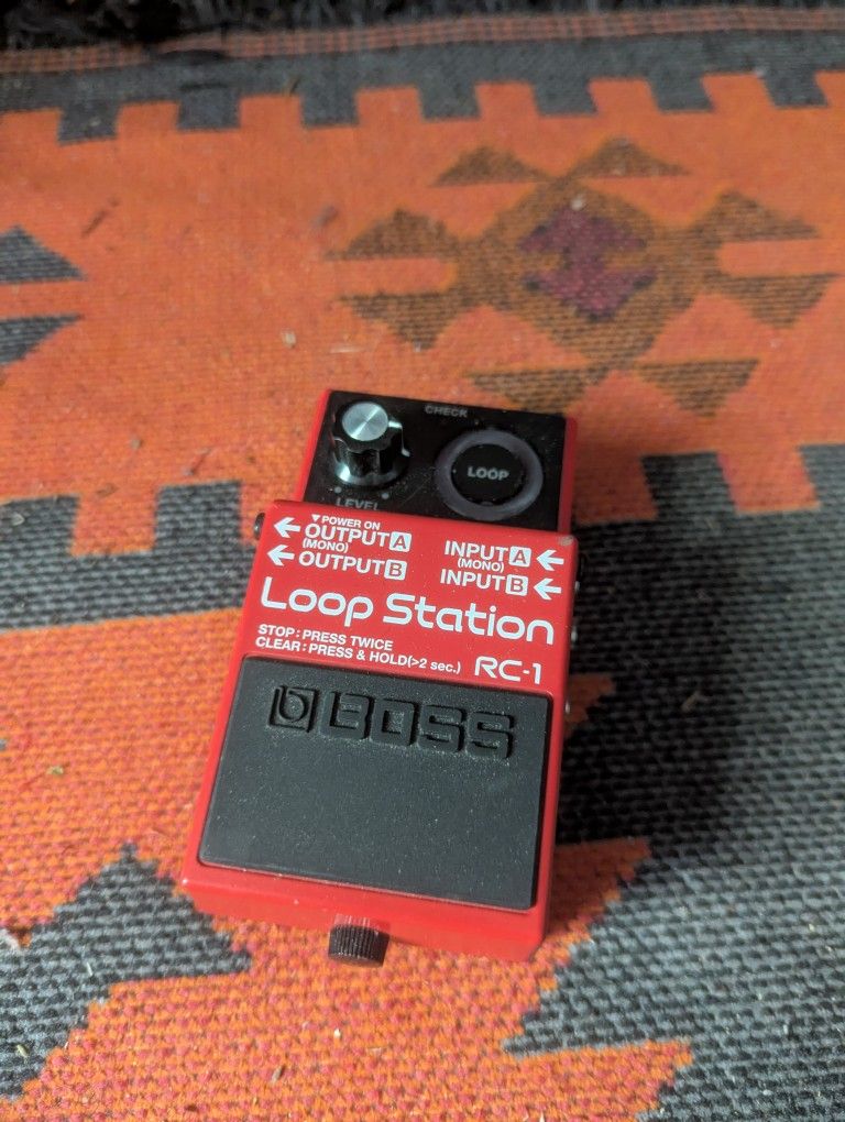 Boss RC 1 Loop station pedal
