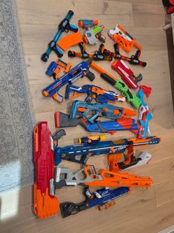 Huge Nerf Blaster Bundle Lot - 10+ Blasters