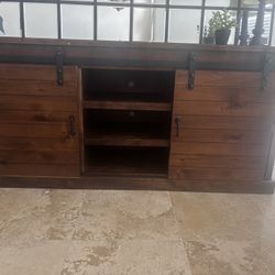 Rustic bar/buffet cabinet- $175 OBO
