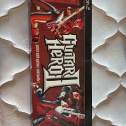 Guitar Hero 2 PS2 Guitar And Box Only 