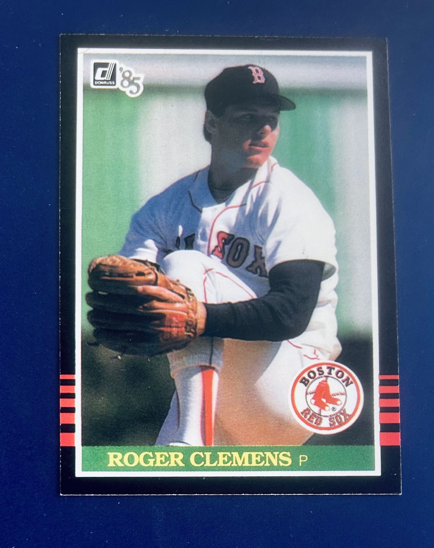 1985 Donruss Roger Clemens Rookie Baseball Card