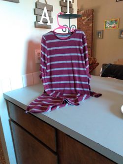 Little Girls Art Class Striped Dress