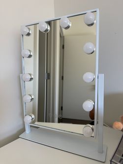 Makeup vanity mirror with 3 different modes