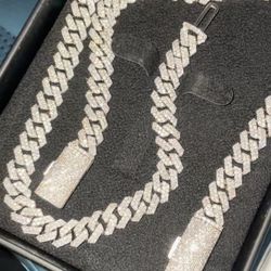 Moissanite Chain & Bracelet 