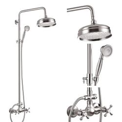 Exposed Shower Faucet Wall Mount 2 Function